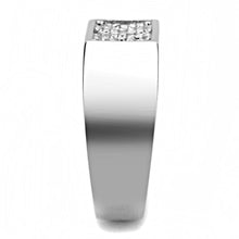 Load image into Gallery viewer, Rings for Women Silver 316L Stainless Steel DA285 - AAA Grade Cubic Zirconia in Clear
