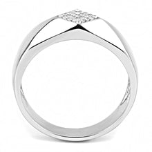 Load image into Gallery viewer, Rings for Women Silver 316L Stainless Steel DA288 - AAA Grade Cubic Zirconia in Clear
