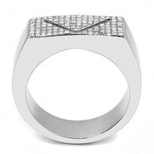 Load image into Gallery viewer, Rings for Women Silver 316L Stainless Steel DA303 - AAA Grade Cubic Zirconia in Clear
