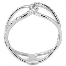 Load image into Gallery viewer, Rings for Women Silver 316L Stainless Steel DA307 - AAA Grade Cubic Zirconia in Clear
