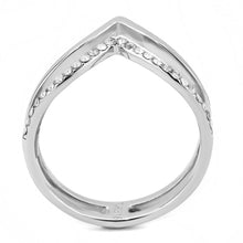 Load image into Gallery viewer, Rings for Women Silver 316L Stainless Steel DA308 - AAA Grade Cubic Zirconia in Clear
