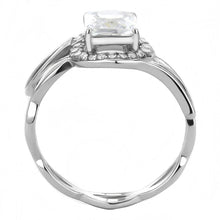 Load image into Gallery viewer, Rings for Women Silver 316L Stainless Steel DA357 - AAA Grade Cubic Zirconia in Clear
