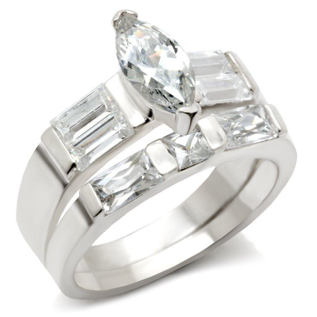 Anillo de Compromiso Boda y Matrimonio con Diamante Zirconia Para Mujeres 40911 - Jewelry Store by Erik Rayo