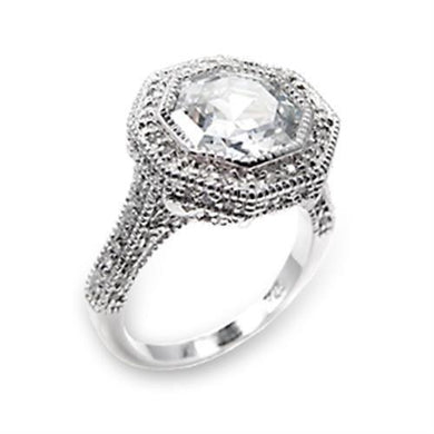 Anillo de Compromiso Boda y Matrimonio con Diamante Zirconia Para Mujeres 6X211 - ErikRayo.com
