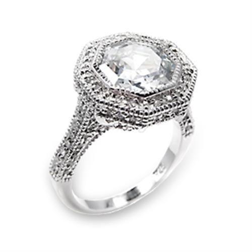 Anillo de Compromiso Boda y Matrimonio con Diamante Zirconia Para Mujeres 6X211 - Jewelry Store by Erik Rayo
