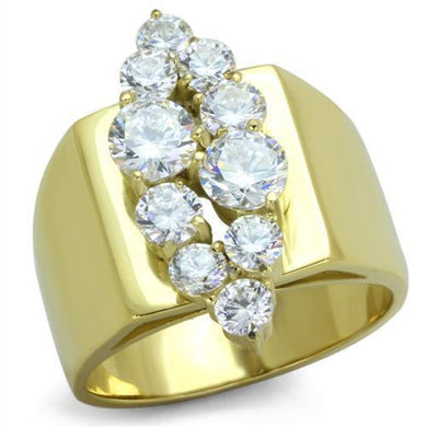Anillo de Compromiso Boda y Matrimonio con Diamante Zirconia Para Mujeres Color Oro Anagi - Jewelry Store by Erik Rayo