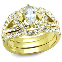 Load image into Gallery viewer, Anillo de Compromiso Boda y Matrimonio con Diamante Zirconia Para Mujeres Color Oro Atri - Jewelry Store by Erik Rayo
