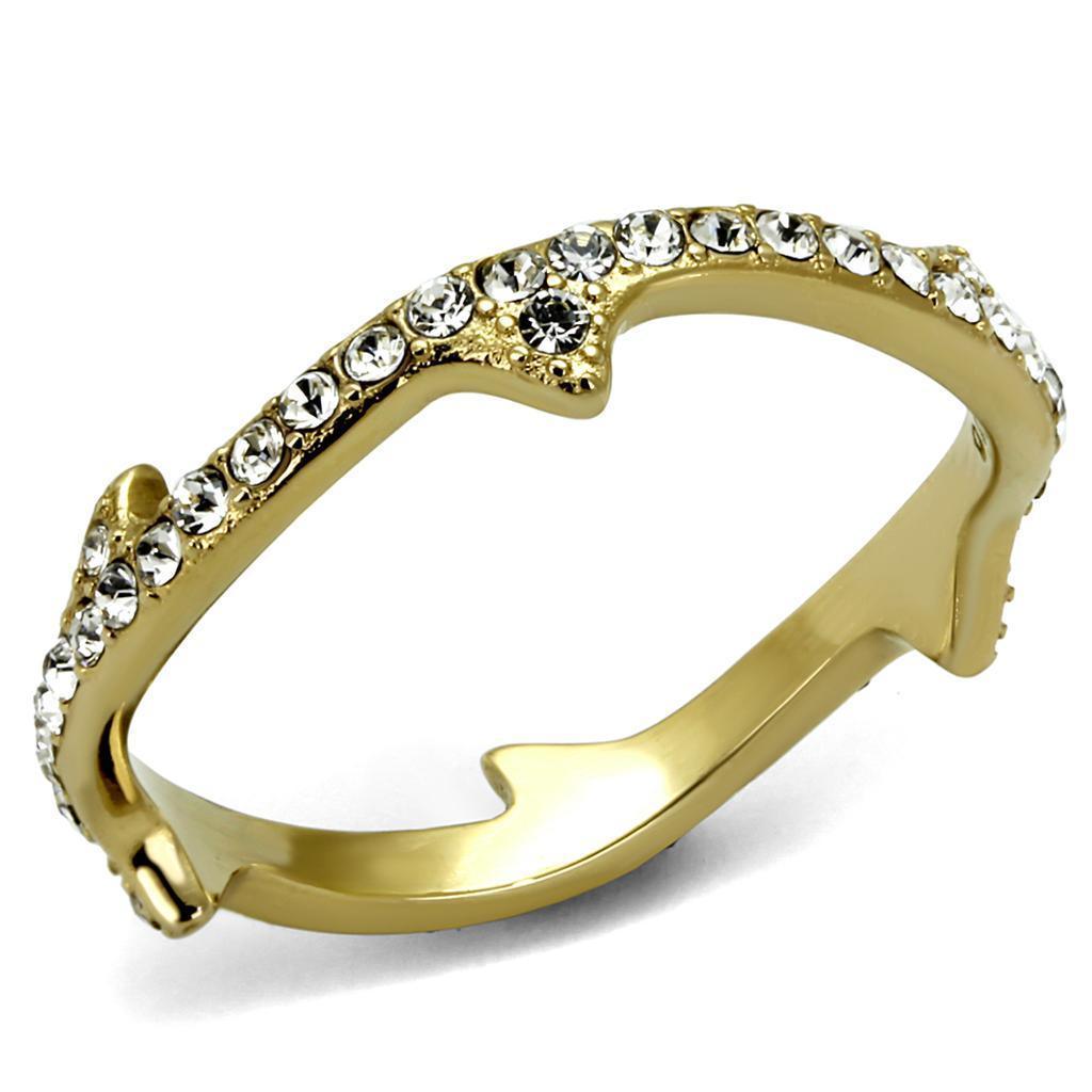 Anillo de Compromiso Boda y Matrimonio con Diamante Zirconia Para Mujeres Color Oro Bella - Jewelry Store by Erik Rayo