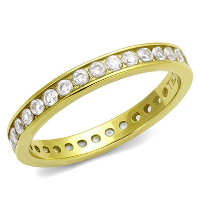 Anillo de Compromiso Boda y Matrimonio con Diamante Zirconia Para Mujeres Color Oro Forza - Jewelry Store by Erik Rayo