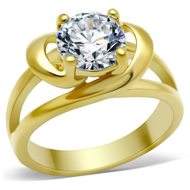Anillo de Compromiso Boda y Matrimonio con Diamante Zirconia Para Mujeres Color Oro Sapphira - Jewelry Store by Erik Rayo