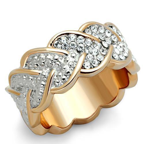 Anillo de Compromiso Boda y Matrimonio con Diamante Zirconia Para Mujeres Color Oro TK1691 - Jewelry Store by Erik Rayo
