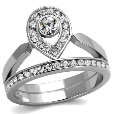 Anillo de Compromiso Boda y Matrimonio con Diamante Zirconia Para Mujeres Color Plata Fuerza - Jewelry Store by Erik Rayo