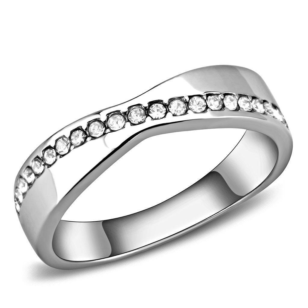 Anillo de Compromiso Boda y Matrimonio con Diamante Zirconia Para Mujeres Color Plata Imola - Jewelry Store by Erik Rayo