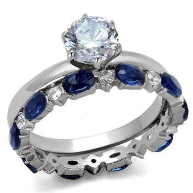 Anillo de Compromiso Boda y Matrimonio con Diamante Zirconia Para Mujeres Color Plata Omsk - Jewelry Store by Erik Rayo
