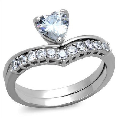 Anillo de Compromiso Boda y Matrimonio con Diamante Zirconia Para Mujeres Color Plata Patna - Jewelry Store by Erik Rayo