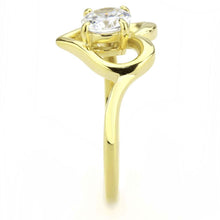 Load image into Gallery viewer, Anillo de Compromiso Boda y Matrimonio con Diamante Zirconia Para Mujeres Corazon de Oro - Jewelry Store by Erik Rayo
