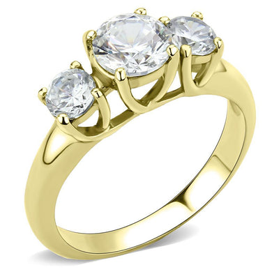 Anillo de Compromiso Boda y Matrimonio con Diamante Zirconia Para Mujeres de Tres Tonos - Jewelry Store by Erik Rayo