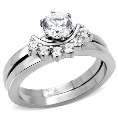 Anillo de Compromiso Boda y Matrimonio con Diamante Zirconia Para Mujeres TK105 - Jewelry Store by Erik Rayo