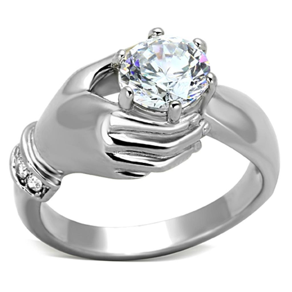 Anillo de Compromiso Boda y Matrimonio con Diamante Zirconia Para Mujeres TK1230 - Jewelry Store by Erik Rayo