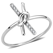 Load image into Gallery viewer, Rings for Women Silver 316L Stainless Steel DA313 - AAA Grade Cubic Zirconia in Clear
