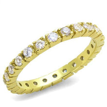 Load image into Gallery viewer, Gold Rings for Women Stainless Steel TK45202G with AAA Grade Cubic Zirconia in Clear
