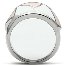 Load image into Gallery viewer, Rings for Women Silver Stainless Steel TK508 with Epoxy in Multi Color
