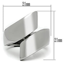 Load image into Gallery viewer, Rings for Women Silver Stainless Steel TK516 with No Stone
