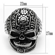 Load image into Gallery viewer, Rings for Men Silver Stainless Steel TK580 with No Stone
