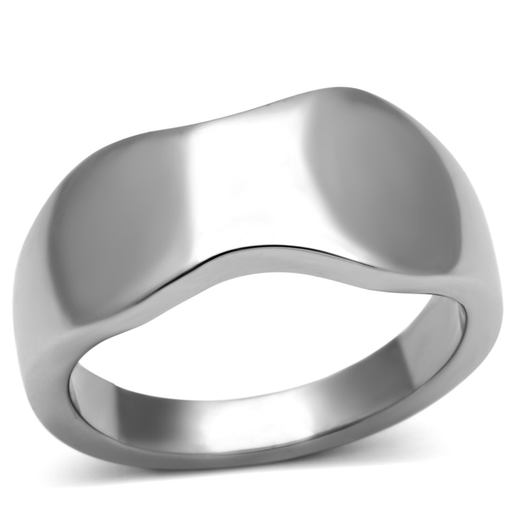 Rings for Women Silver Stainless Steel TK618 with No Stone