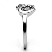 Load image into Gallery viewer, Rings for Women Silver Stainless Steel TK695 with Top Grade Crystal in Clear
