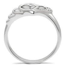 Load image into Gallery viewer, Silver Rings for Women Stainless Steel TK6X179 with AAA Grade Cubic Zirconia in Clear
