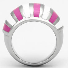Load image into Gallery viewer, Rings for Women Silver Stainless Steel TK828 with Epoxy in Multi Color
