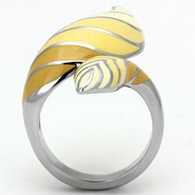 Load image into Gallery viewer, Rings for Women Silver Stainless Steel TK837 with Epoxy in Multi Color
