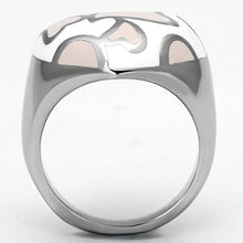 Load image into Gallery viewer, Rings for Women Silver Stainless Steel TK843 with Epoxy in Multi Color
